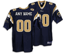 Personalize this St Louis Rams jersey with your name or any names.