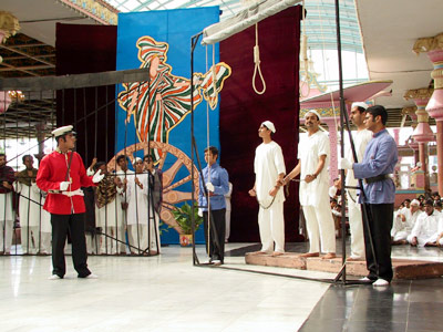 The much 'debated' scene featuring Bhagat Singh and the noose.