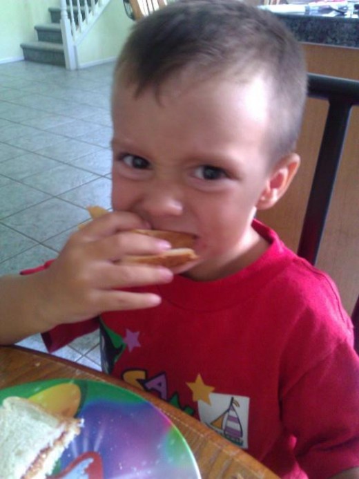 That was one mean peanut butter and jelly sandwich. I just thought you would like to know!