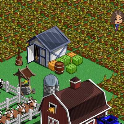 I used to play games on Facebook. In fact, this is my farm. However, I soon became bored with the games. Are you a "Gamer" friend?