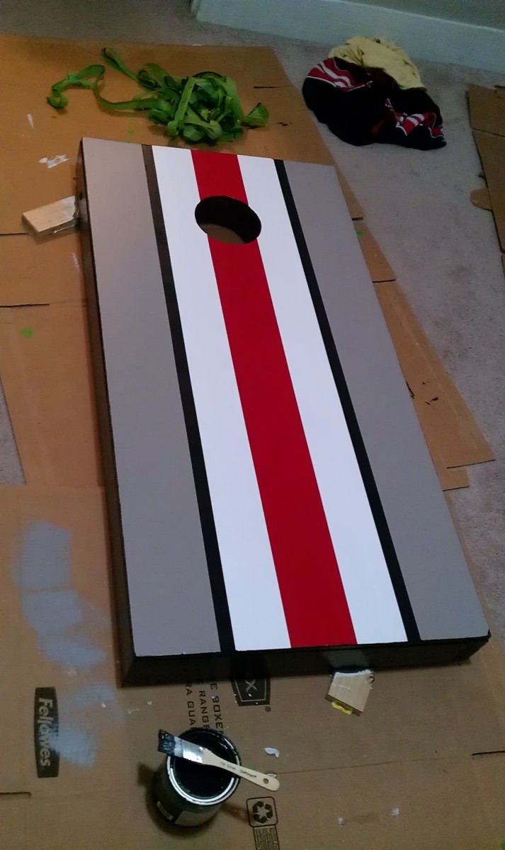 How To Paint Cornhole Boards Diy Tips Hobbylark