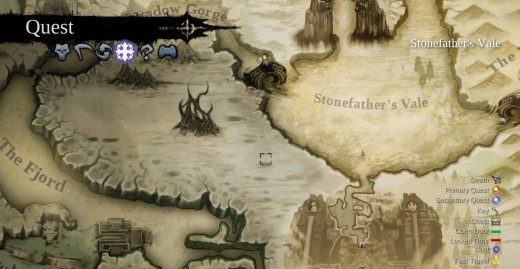 Darksiders 2 Get to the Drenchfort through the Shadow Gorge and then the Fjord