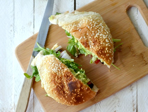 Grilled Buffalo Burger Sandwich