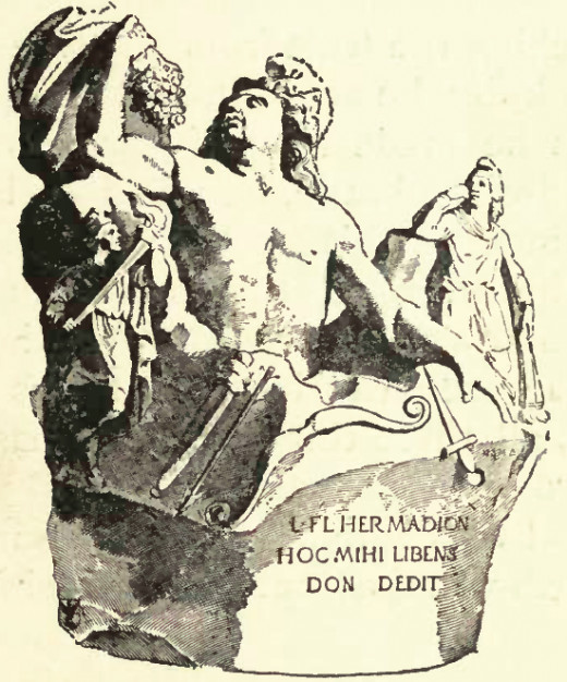 Mithras born from a stone