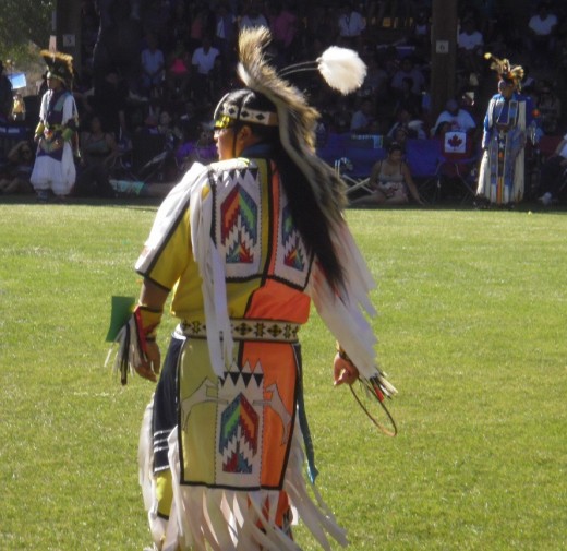 Dancer waits for the drum to start