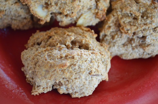Fresh from the oven, low fat cinnamon scones.  Enjoy!