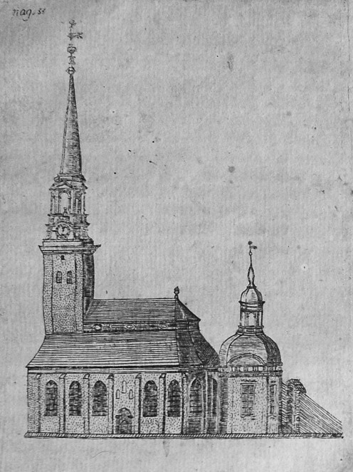 German church, Gothenburg, c. 1730