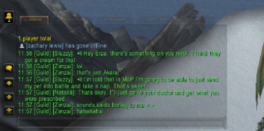 got my guild to make an attempt at a funny drama scene.
