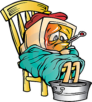 A virus-infected computer can be closely compared to a sick person.