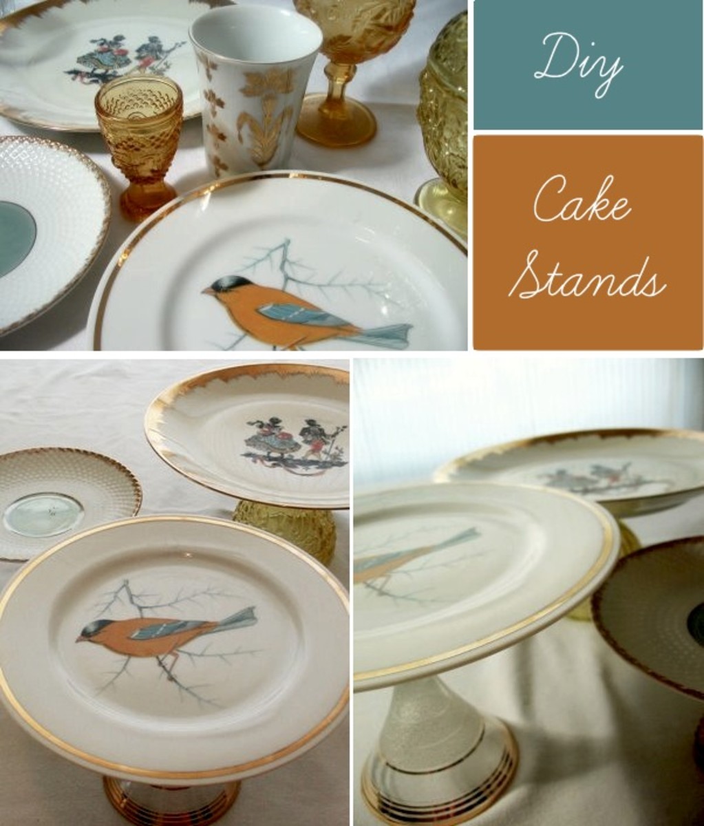 DIY Cake Stands For Only a Few Dollars, You Can Make a