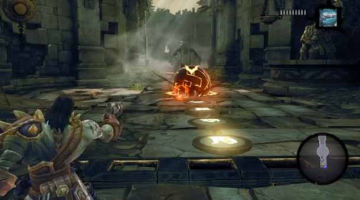Darksiders 2 the Overcome Lost Temple Obstacles