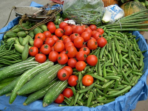 A variety Of Vegetables