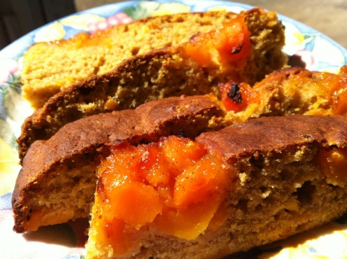 Low Fat Pumpkin Banana Bread with EVOO and spelt flour