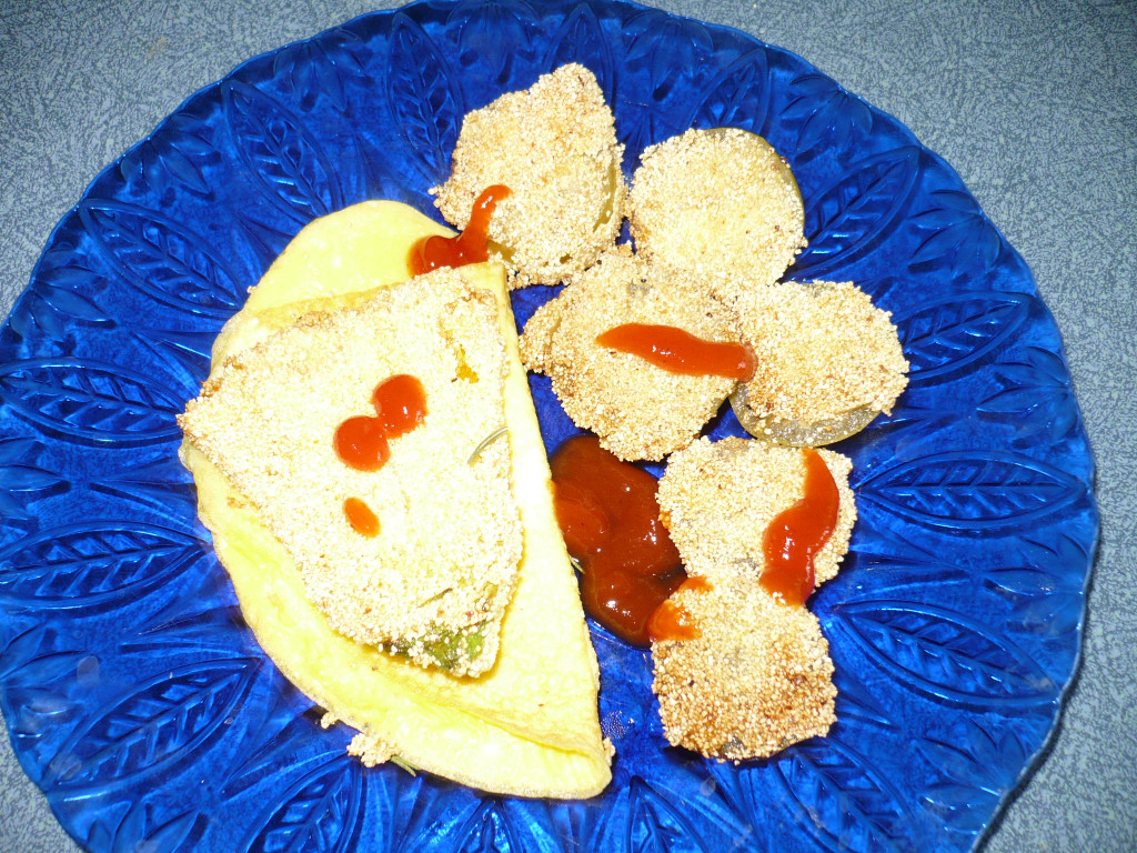 Squash Blossoms Omelet Plus Pan Fried Steak Recipe HubPages