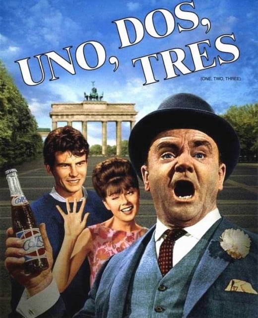 One Two Three (1961) Spanish poster