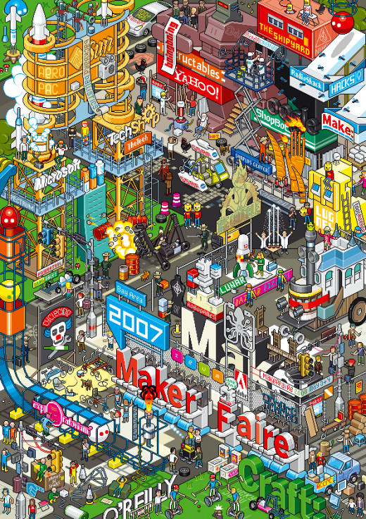 Maker Faire Poster 2007