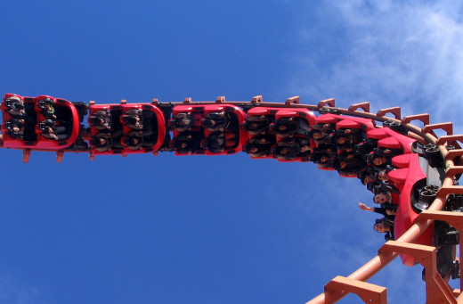  Montaña Rusa 2, in Parque de la Costa, Argentina.