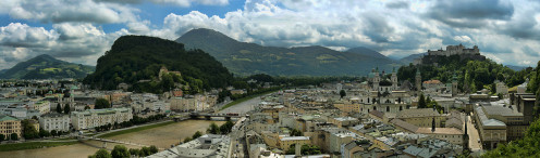Panoramic View of Salzburg
