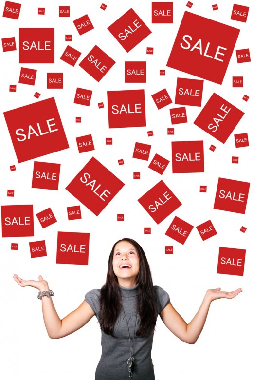 Sales everywhere!