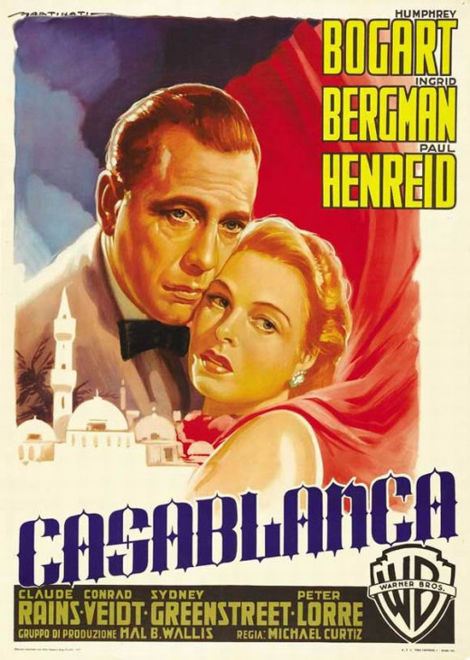 Casablanca (1942) Italian poster