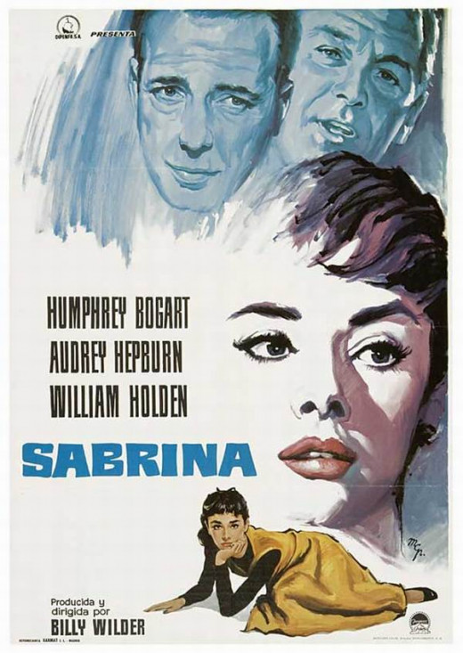 Sabrina (1955) Spanish poster