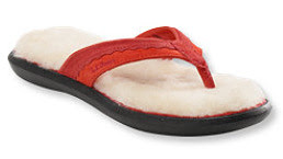 WINTER FLIP-FLOPS WITH FUR