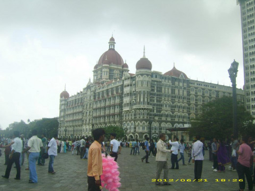 The famous Taj Hotel, Mumbai