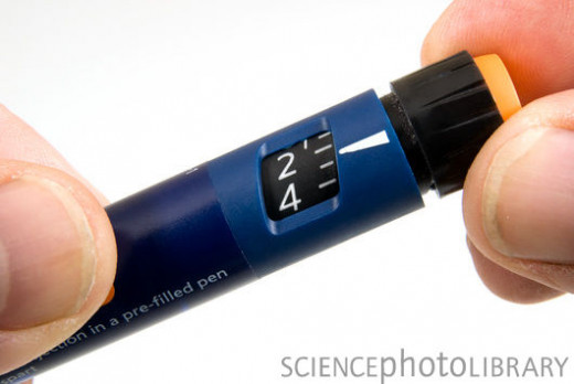 Adjusting amount of insulin
