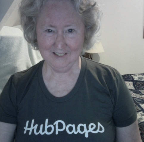 The shirt is my gift from HubPages.