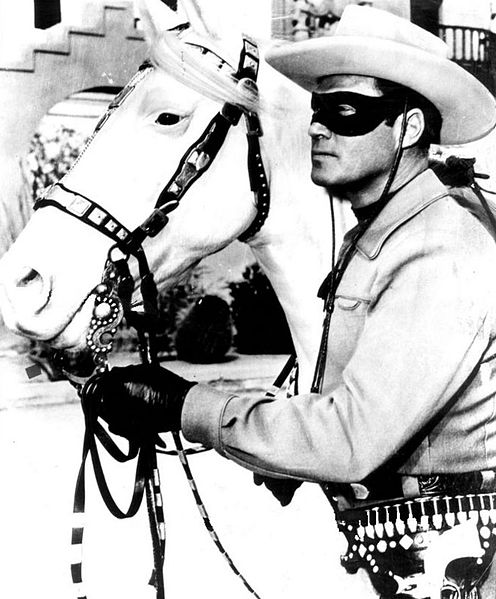 Clayton Moore as The Lone Ranger