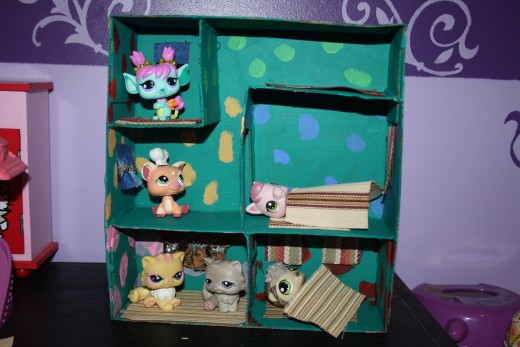 Her own Littlest Pet Shop home.