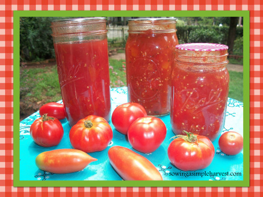 Canning your own food is a great alternative to purchasing cans lined with BPA.