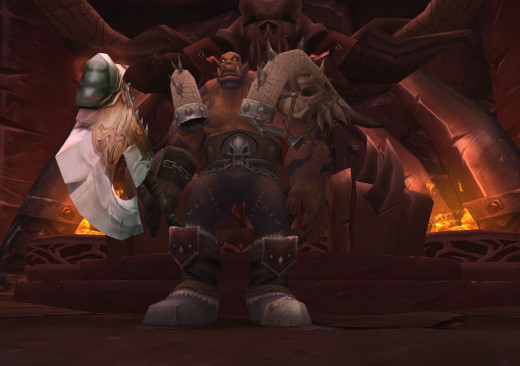 Garrosh Hellscream, leader of the Horde.