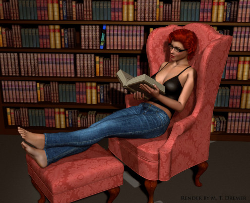 Reading is sexy.