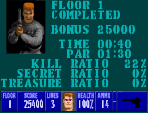 The stats screen.