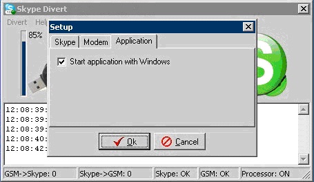 Application settings