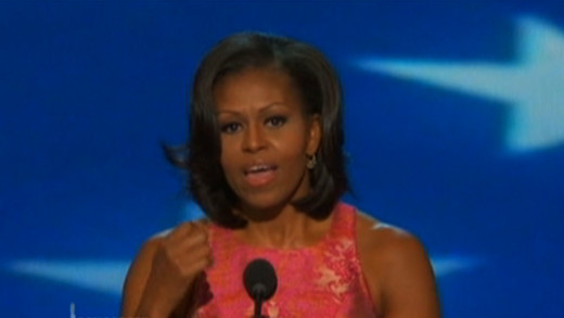 The First Lady Gave an inspiring speech that let the World Know Democrats were ready to fight. 