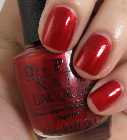 OPI Danke Shiny Red