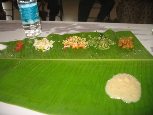 THIS ALSO GOES ON THE TOP OF THE PLANTAIN LEAF ONLY