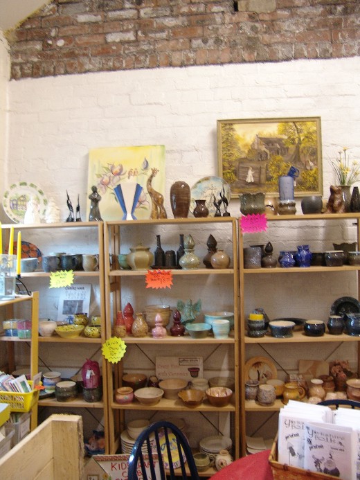 an assortment of my pots