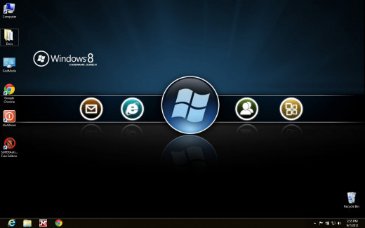 My Windows 8 Desktop