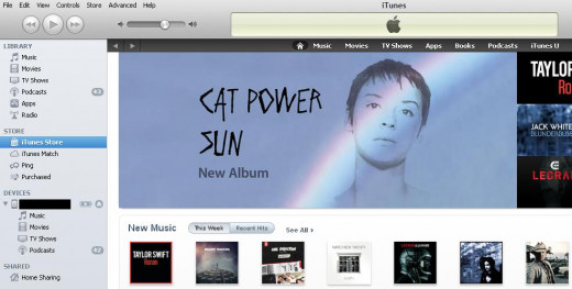 Open iTunes.