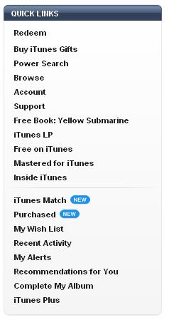 Click "Purchased" in the Quick Links section.