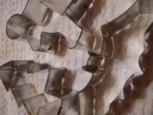 A photo of a few of my own cookie cutters.
