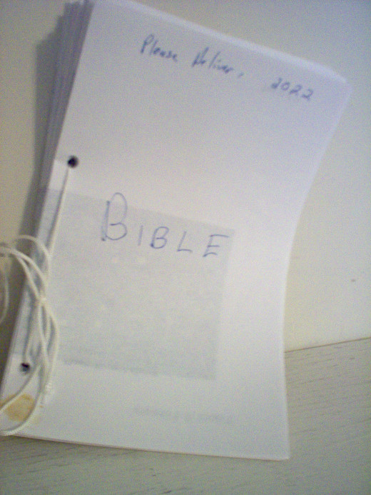 Handmade Bible