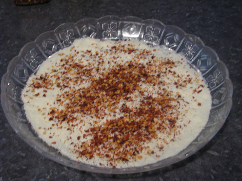 Add crushed red pepper flakes. If you like spicy, add more.
