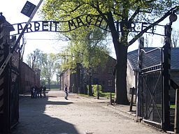 The Entrance to Auschwitz