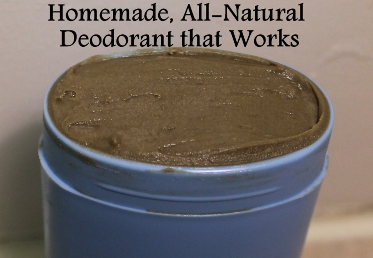 All-Natural Homemade Deodorant Recipe
