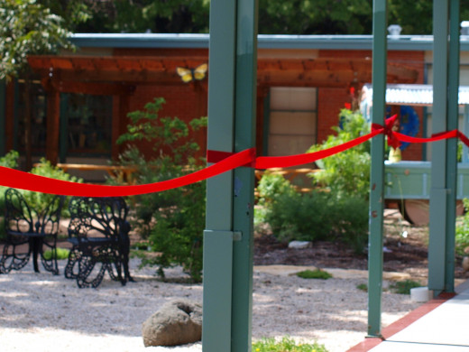 A generous private donor funded this school courtyard renovation project.