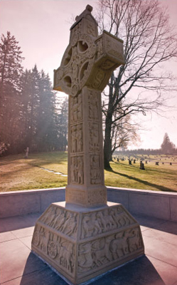 The Oregon Irish Potato Famine Memorial.